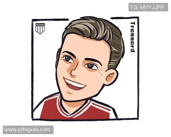 卡通风格足球明星合影头像展现球场魅力与团队精神